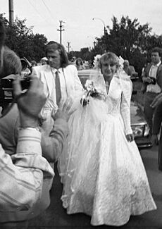 Björn Borg and Mariana Simionescu 1980
