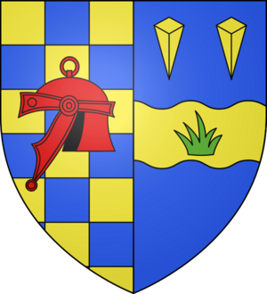 Blason ville fr Castres (Aisne)