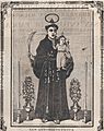 Broadsheet with image of Saint Antony of Padua MET DP867949 (cropped)