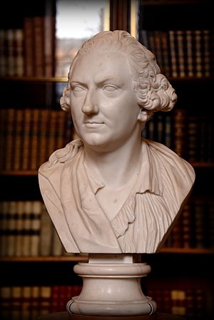Bust of Charles Townley (1735-1805 CE), by Christopher Hewetson, Rome, 1769 CE. Collector and Trustee of the British Museum. It is housed in the British Museum, London