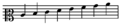 C scale mezzo soprano clef