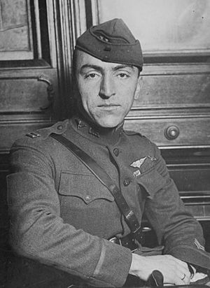 Captain Edward Rickenbacker, America's premier Ace officially credited with 22 enemy planes and the proud wearer of th - NARA - 533720