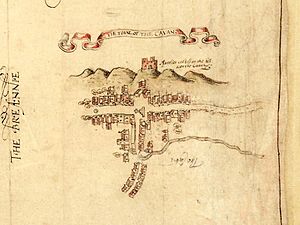 Cavan Towne Map 1591