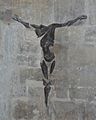 Christchurch Priory Crucifix sculpture by Laurence Broderick