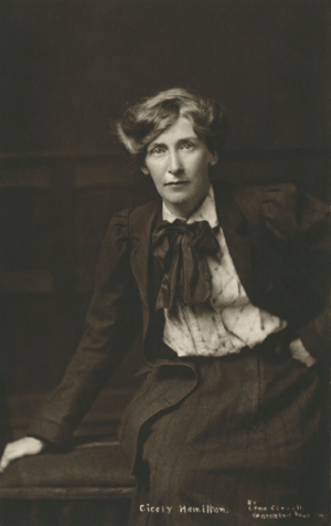 Cicely Hamilton by Lena Connell 1910s