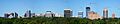 Clayton, Missouri skyline panoramic