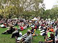 Climate Action rally in Belmore Park