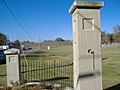 Confederate Memorial Gates in Mayfield all