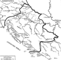 Croatia Kresimir IV. map