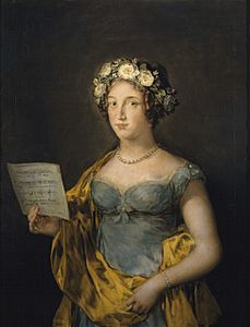 Duchess of Abrantes by Goya