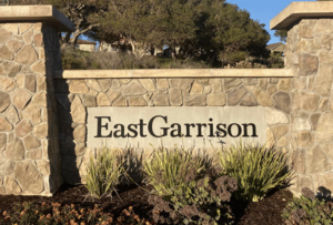 East Garrison entry sign