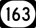Elongated circle 163