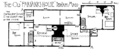 Fairbanks House, Dedham - Floor plan