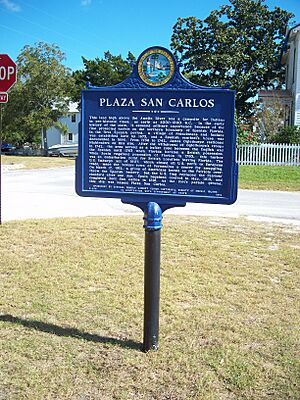Fernandina Beach FL original town site plaque01