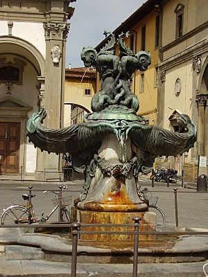 Fontana in Santissima Annunziata