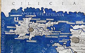 Francesco Berlinghieri, Geographia, incunabolo per niccolò di lorenzo, firenze 1482, 28 medio oriente 02 cipro