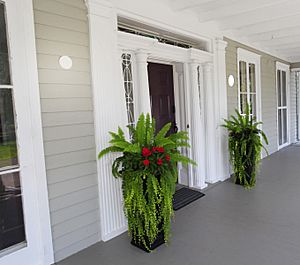 Front porch Maples