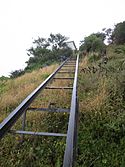 Funicular Track (view from lower terminus) (31944772453)