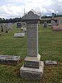 General Joseph Lightburn's headstone
