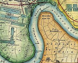 Greenwich Peninsula 1872