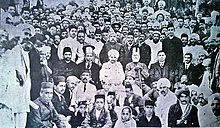 Harchandrai with Mahatma Gandhi