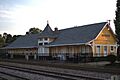 Hendersonville, NC Train Station view from across the tracks