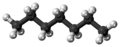 Heptane 3D ball