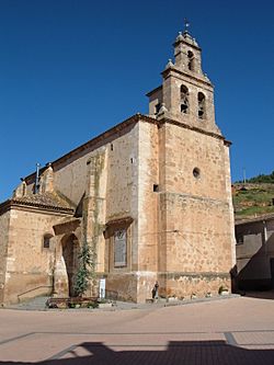 The church of Arcos de Jalón