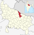 India Uttar Pradesh districts 2012 Bahraich