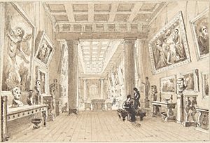 Interior of Thomas Hope's Picture Gallery, Duchess Street, London MET DP806018