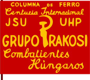 International brigades hungary flag