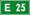 Italian traffic signs - strada europea 25.svg
