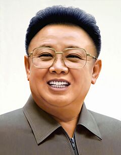 Kim Jong il Portrait-2