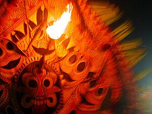 Similar Thaipooyam can be seen at Subramanya swamy Temple at Kodumthara near Pathanamthitta