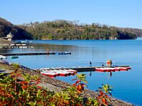 Lake Iruka in winter - 2