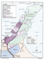 Land allocation map from the 1996 Burrup Peninsula Land Use Plan and Management Strategy