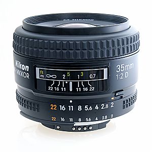 Lens aperture side