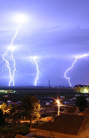 Lightning over Oradea Romania 3