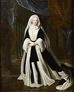 Louise Francoise de Bourbon as widow - Musée Condé