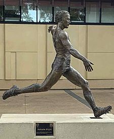Malcolm Blight statue Adelaide Oval