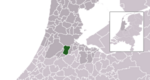 Location of Amstelveen