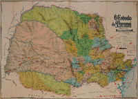 Mapa do Estado do Paraná