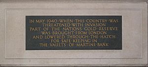 Martins bank plaque Liverpool