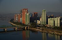 Mirae Scientists Street - Nordkorea 2015 - Pjöngjang (22971791331)