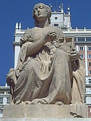Monumento a Cervantes (Madrid) 09