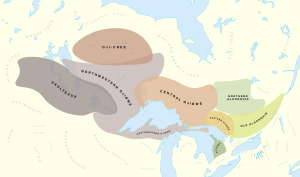Ojibwe map pre-contact