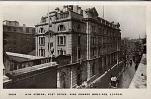 Old postcard view of King Edward Building (GPO), London (5576796985)