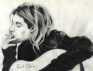 Oldies - Kurt Cobain by Rose Robin
