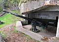 Ordnance QF 4.7-inch gun, Gaspé, Fort Peninsula, Forillon National Park, Quebec (4)