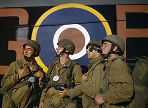 Paratroop Training in Netheravon, Britain, October 1942 TR178